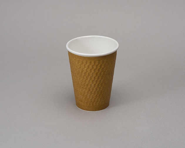 12oz Double-Wall Paper Hot Cup<br> Wood