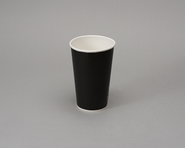 16oz Paper Cold/Hot Cup<br> Matte Black