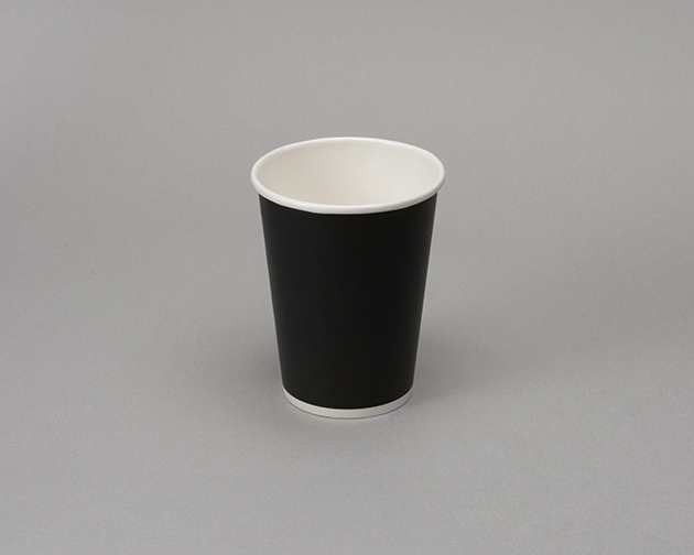 12oz Paper Cold/Hot Cup<br>Matte Black